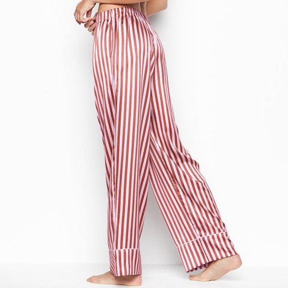 SzS NWT 31” Inseam VS Satin Long Pant Striped - Picture 9 of 16